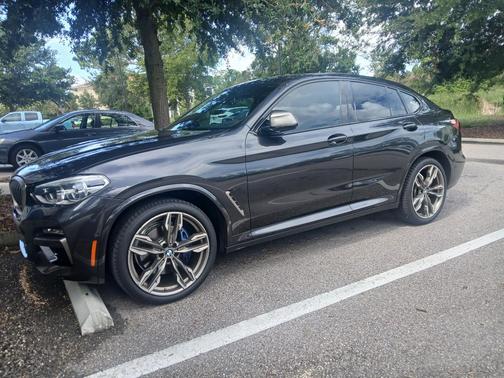 Gray 2020 BMW X4 M40i
