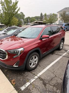 Red 2018 GMC Terrain SLE