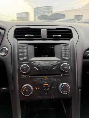 White 2017 Ford Fusion Sport