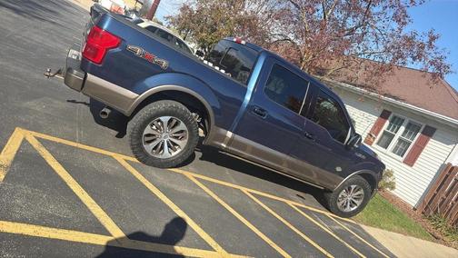 Blue 2019 Ford F-150 King Ranch
