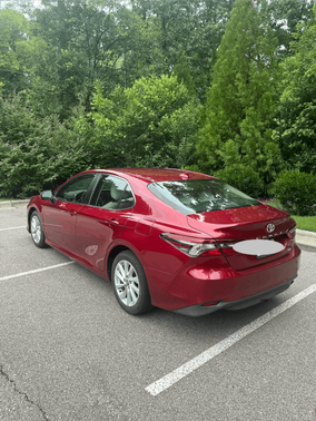 Red 2022 Toyota Camry LE