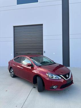 Red 2017 Nissan Sentra SL
