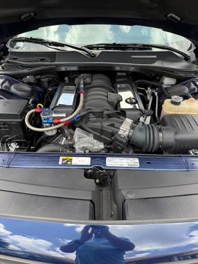 Blue 2013 Dodge Challenger SRT8