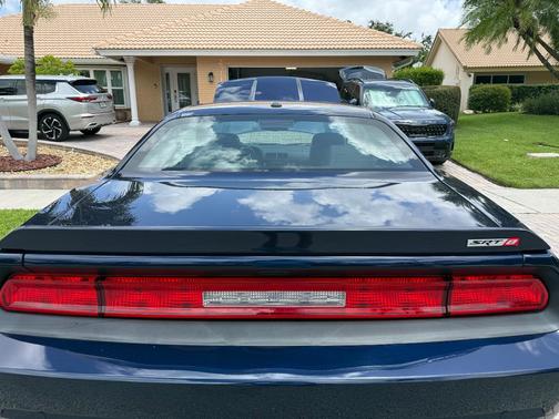 Blue 2013 Dodge Challenger SRT8