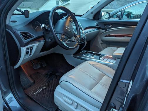 Gray 2017 Acura MDX 3.5L w/Advance Package