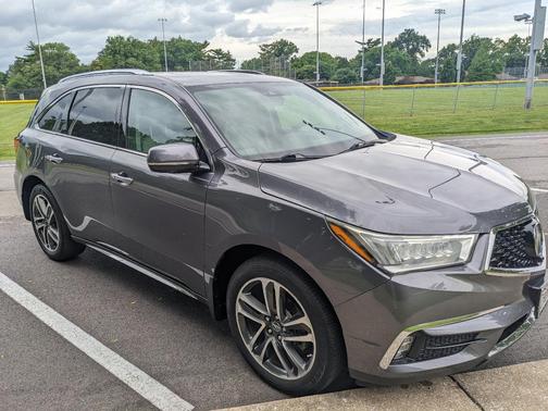 Gray 2017 Acura MDX 3.5L w/Advance Package