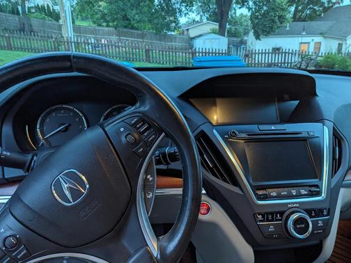 Gray 2017 Acura MDX 3.5L w/Advance Package