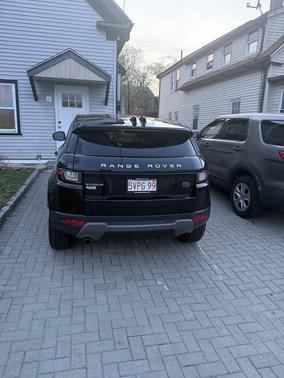 Black 2017 Land Rover Range Rover Evoque SE