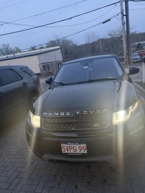 Black 2017 Land Rover Range Rover Evoque SE