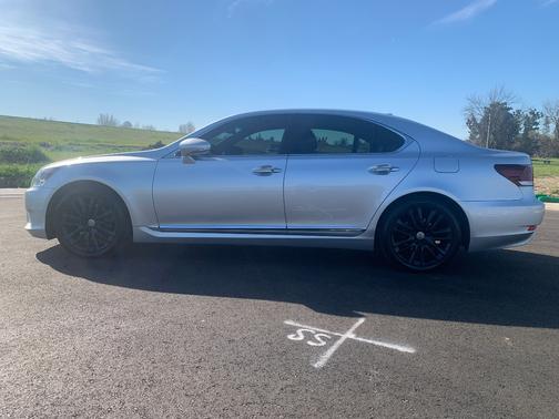 Silver 2015 Lexus LS 460 Crafted Line