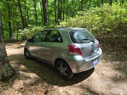 Silver 2010 Toyota Yaris Base