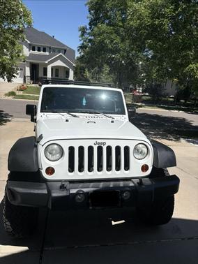 White 2012 Jeep Wrangler Unlimited Sport