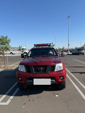 Red 2016 Nissan Frontier Pro-4X