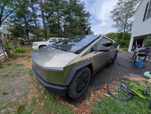 Gray 2024 Tesla Cybertruck AWD