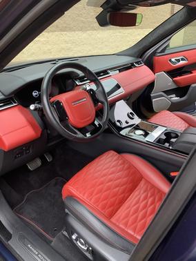 Blue 2020 Land Rover Range Rover Velar SVAutobiography Dynamic Edition