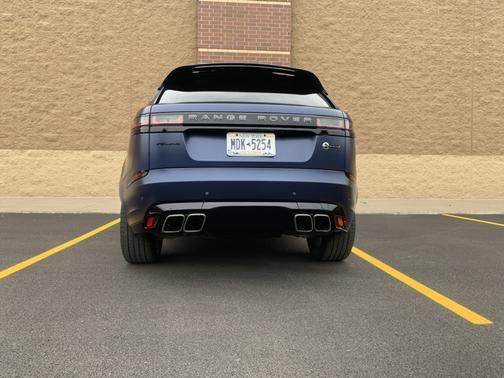 Blue 2020 Land Rover Range Rover Velar SVAutobiography Dynamic Edition