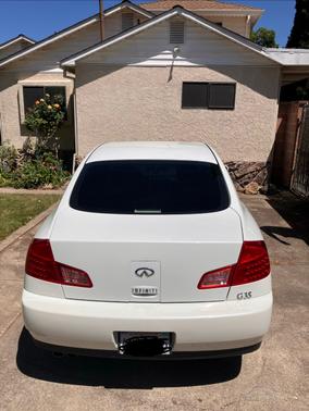 White 2003 INFINITI G35 Base