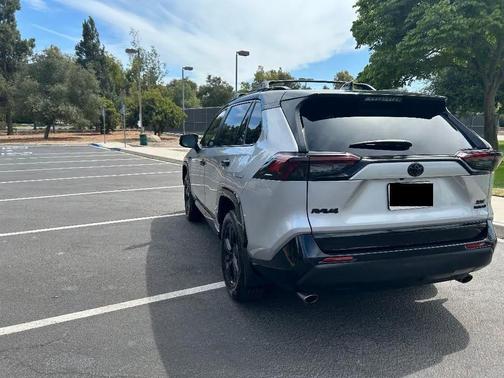 Silver 2021 Toyota RAV4 Hybrid XSE