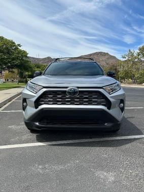 Silver 2021 Toyota RAV4 Hybrid XSE