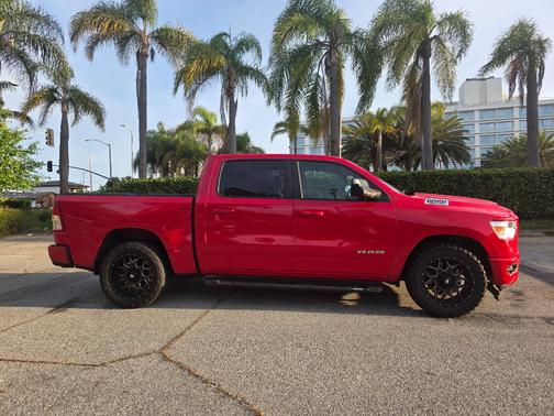 Red 2019 RAM 1500 Big Horn