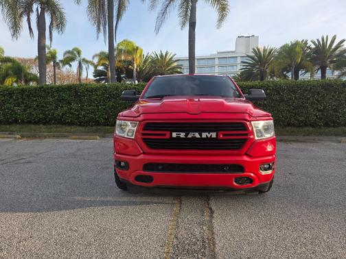 Red 2019 RAM 1500 Big Horn