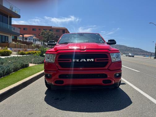 Red 2019 RAM 1500 Big Horn