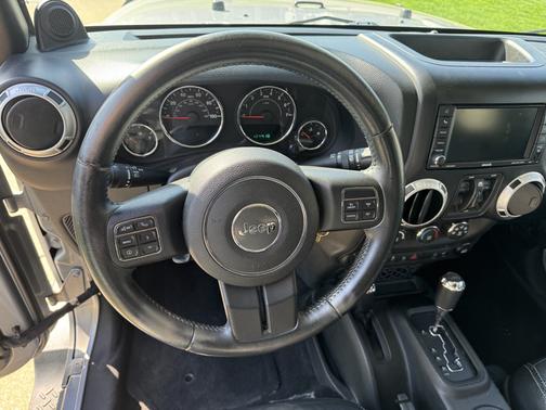 Silver 2013 Jeep Wrangler Unlimited Sahara