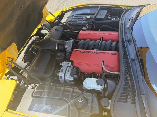 Yellow 2002 Chevrolet Corvette Z06