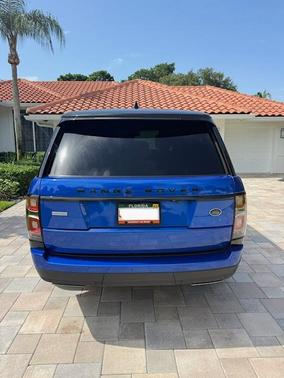 Blue 2019 Land Rover Range Rover 5.0L V8 Supercharged