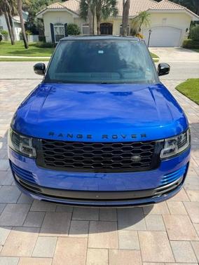 Blue 2019 Land Rover Range Rover 5.0L V8 Supercharged