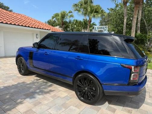 Blue 2019 Land Rover Range Rover 5.0L V8 Supercharged