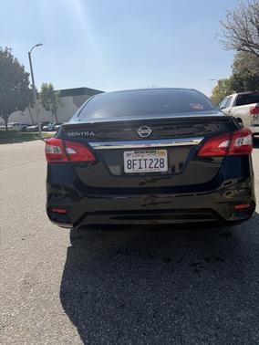 Black 2018 Nissan Sentra S