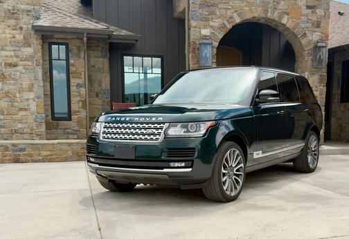 Green 2016 Land Rover Range Rover 5.0L Supercharged