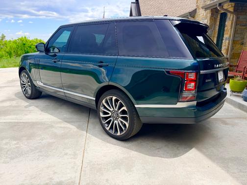 Green 2016 Land Rover Range Rover 5.0L Supercharged