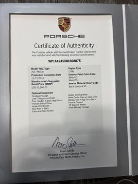 White 2017 Porsche Macan Macan