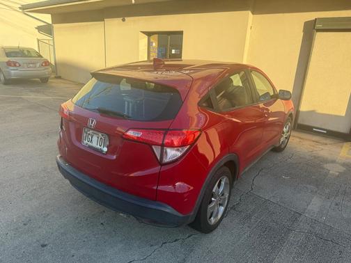 Red 2017 Honda HR-V LX