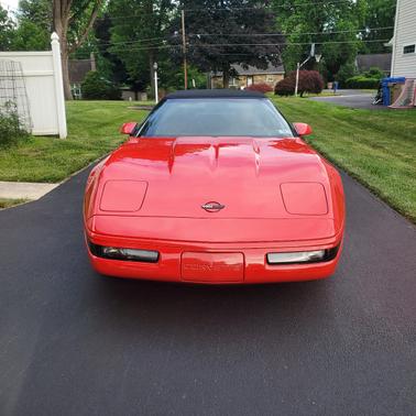 Red 1995 Chevrolet Corvette Base