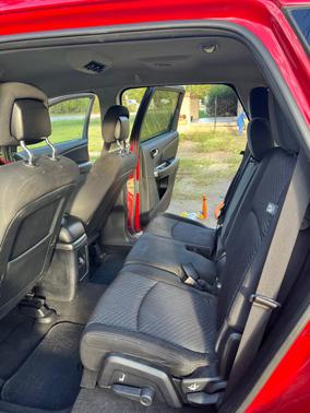 Red 2015 Dodge Journey SXT