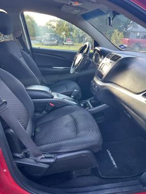 Red 2015 Dodge Journey SXT