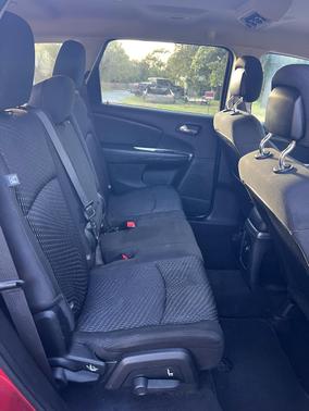 Red 2015 Dodge Journey SXT