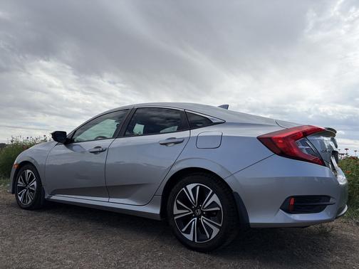 Silver 2016 Honda Civic EX-T