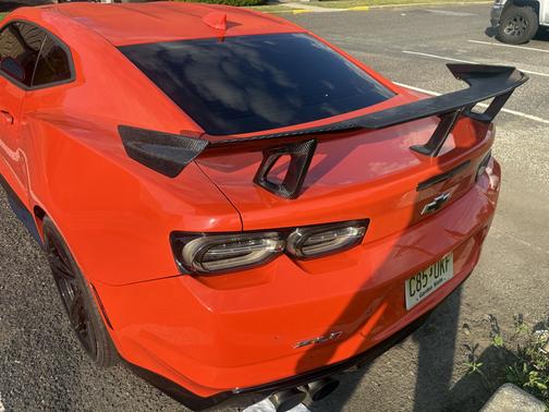 Orange 2019 Chevrolet Camaro ZL1