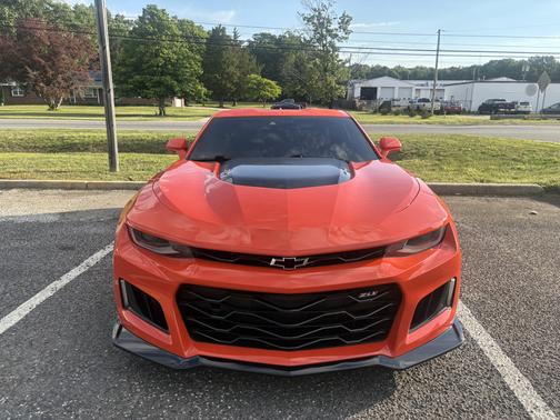 Orange 2019 Chevrolet Camaro ZL1