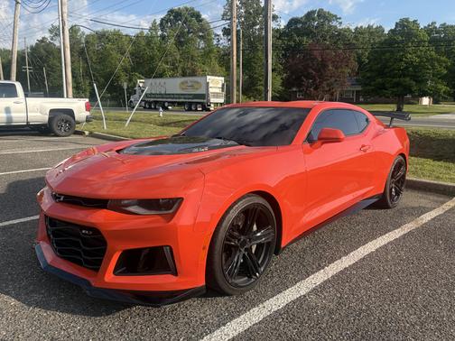 Orange 2019 Chevrolet Camaro ZL1