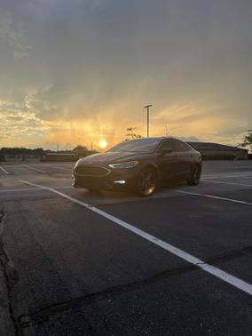 Black 2017 Ford Fusion Sport