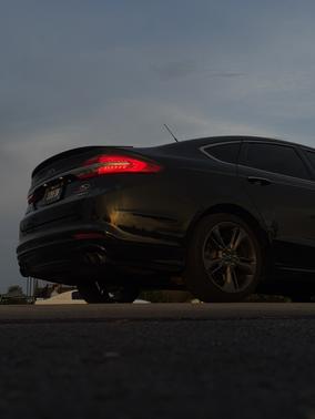 Black 2017 Ford Fusion Sport