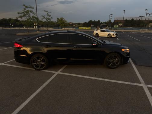 Black 2017 Ford Fusion Sport