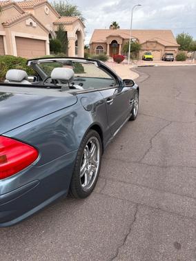 Green 2005 Mercedes-Benz SL-Class SL500 Roadster