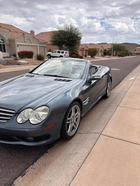 Green 2005 Mercedes-Benz SL-Class SL500 Roadster