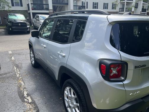 Silver 2021 Jeep Renegade Limited